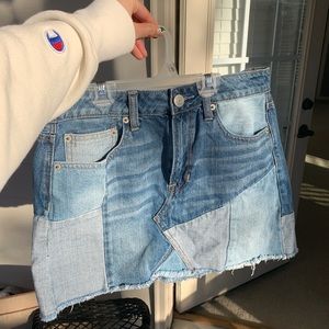 American Eagle patchwork skirt